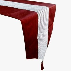 San Tangus Red Table Runner NEW 13"x84"